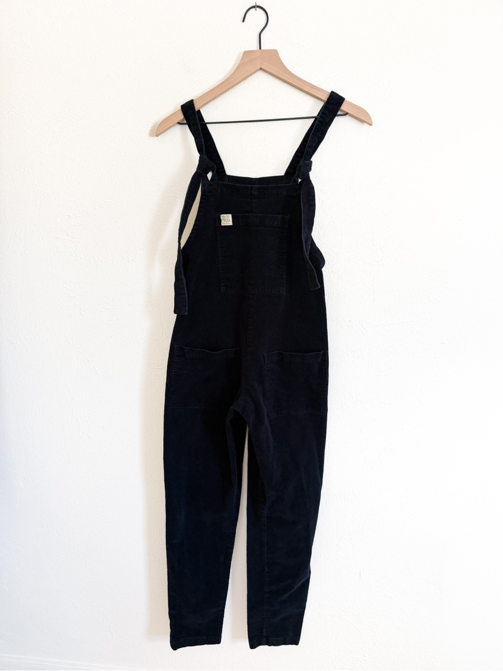 Lucy & Yak Organic Cotton Navy Corduroy Overalls